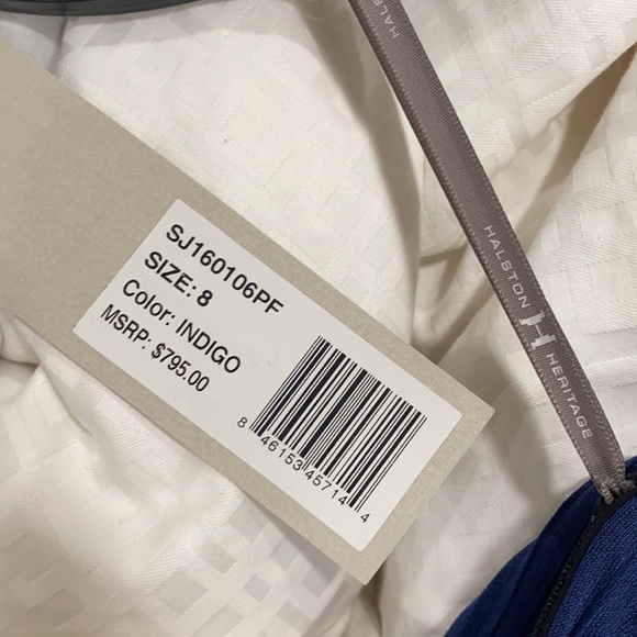 HALSTON HARITAGE GOWN - Picture 7 of 11